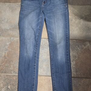 Classic Blue Aeroppstale Women's Jeans, 6 Long